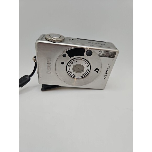 Canon Other - Canon ELPH 2 Point & Shoot Film Camera - Silver  Broken / Not Tested / For Parts
